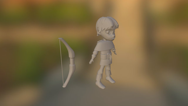 Final Archer 3D Model