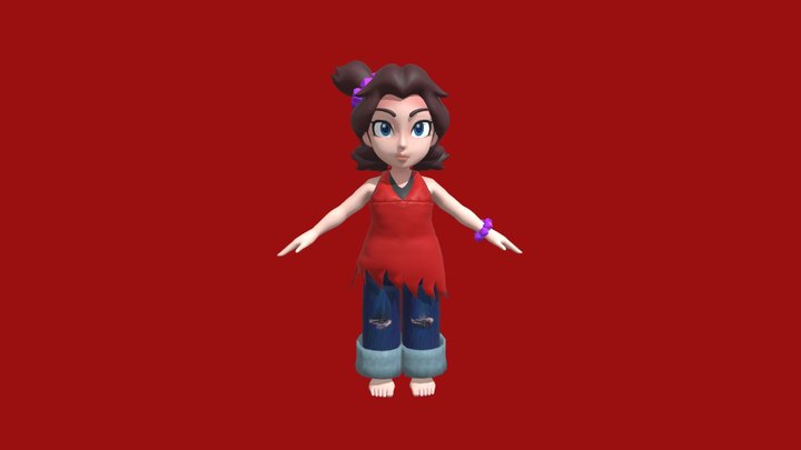 Teenager Pauline (Mario version)