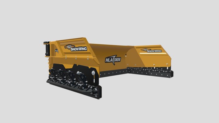 5226W Snow Wing - Standard Edge 3D Model
