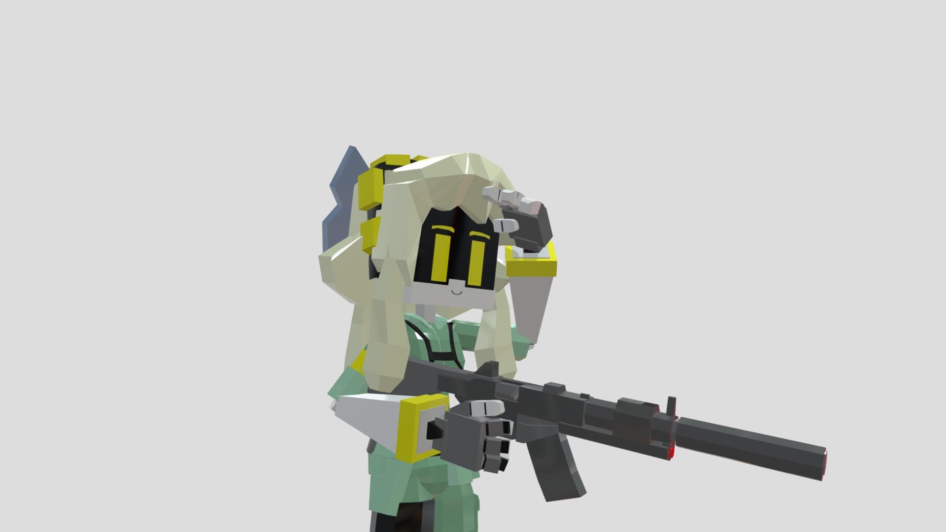 Serial Designation Cyn Metal Gear - 3D model by X! FILIPE ANIMATOR ...