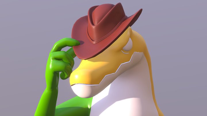 Gummigoo From TheAmazingDigitalCircus! 3D Model