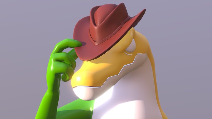 Gummigoo From TheAmazingDigitalCircus! 3D Model