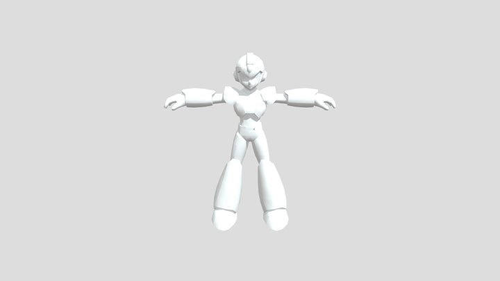 Mobile - Mega Man X DiVE - X 3D Model