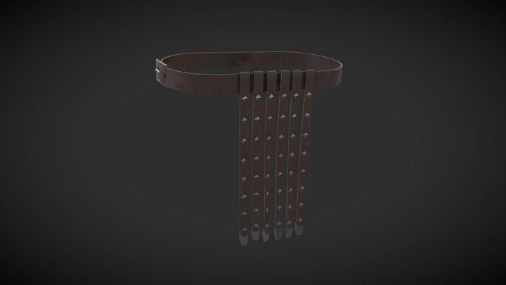 Roman belt (balteus) 3D Model