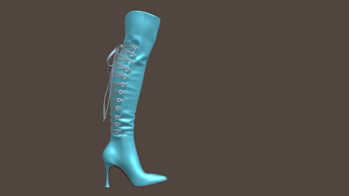 High boot 3D Model