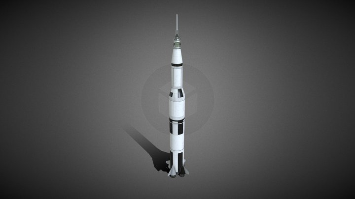 Saturn V Rocket | NASA 3D Model