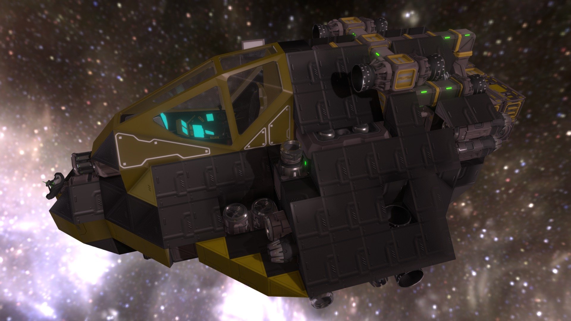 ITV1 Founder Space engineers - 3D model by deonis [982eada] - Sketchfab