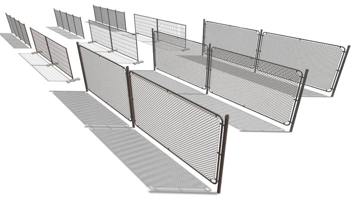 Fences 3D Model