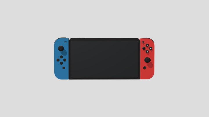 Nintendo Switch 3D Model