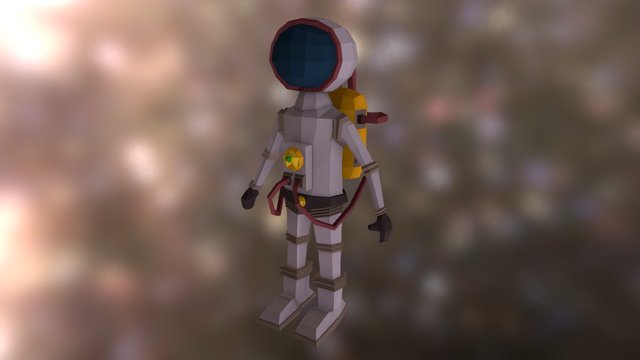 Astroman Alpha 3D Model