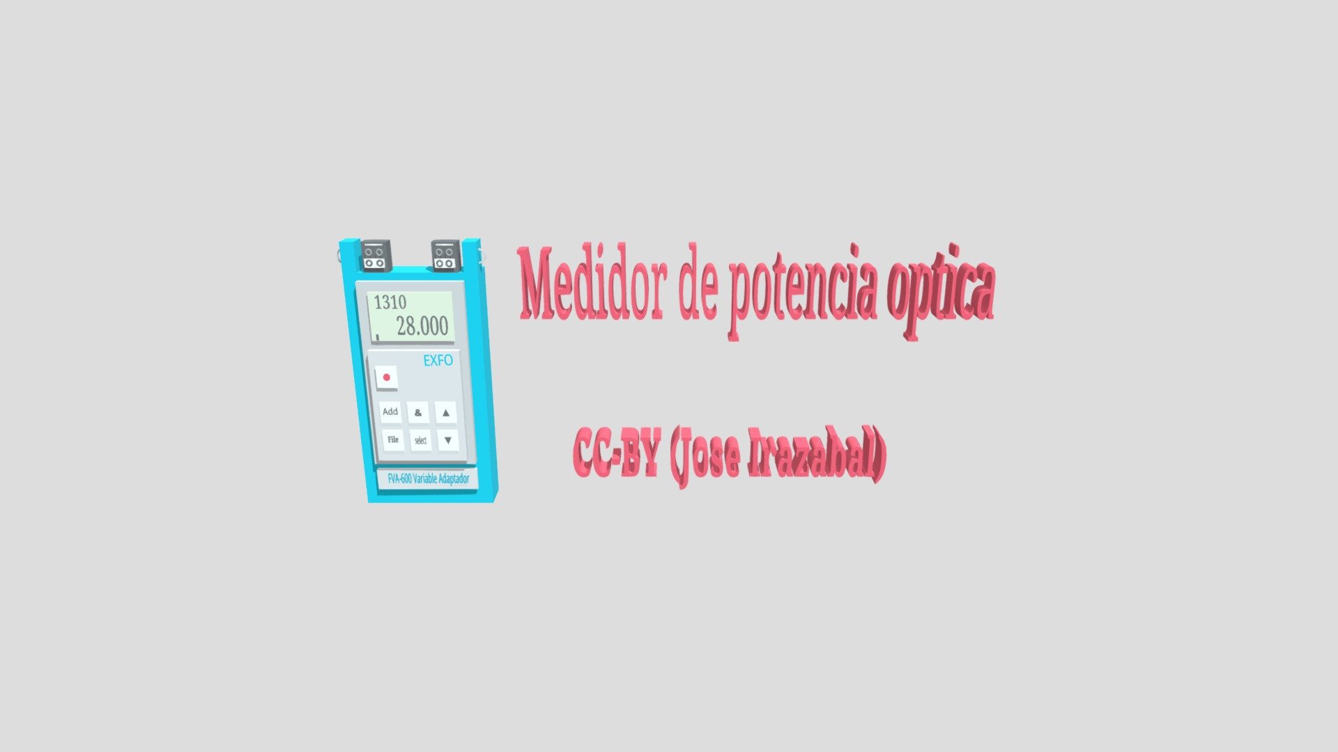 Medidor de Potencia Óptica