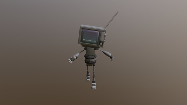 TV BOY 3D Model