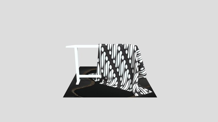 batik parang 3D Model