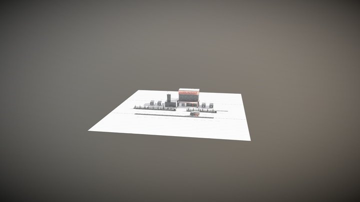 fire_Station_Full 3D Model