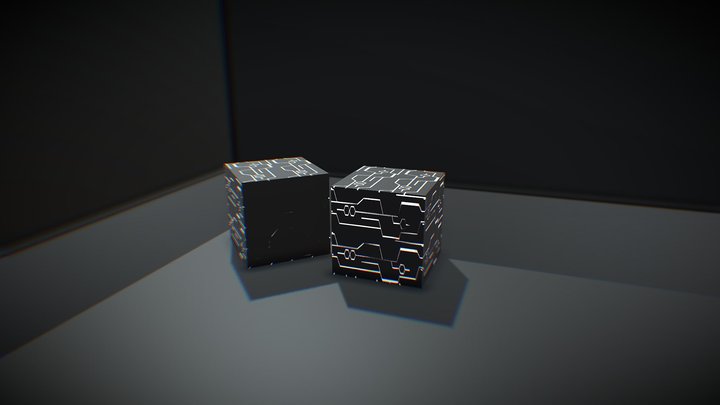 Blackbox of Nier Automata 3D Model