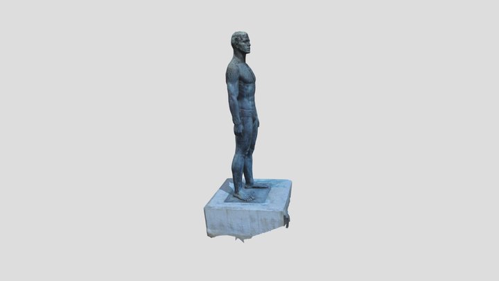 TheSwimmer-Statue 3D Model