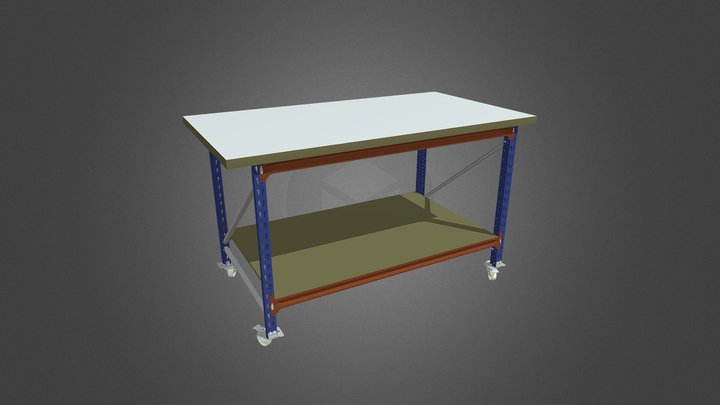 Warehouse-rack 3D models - Sketchfab