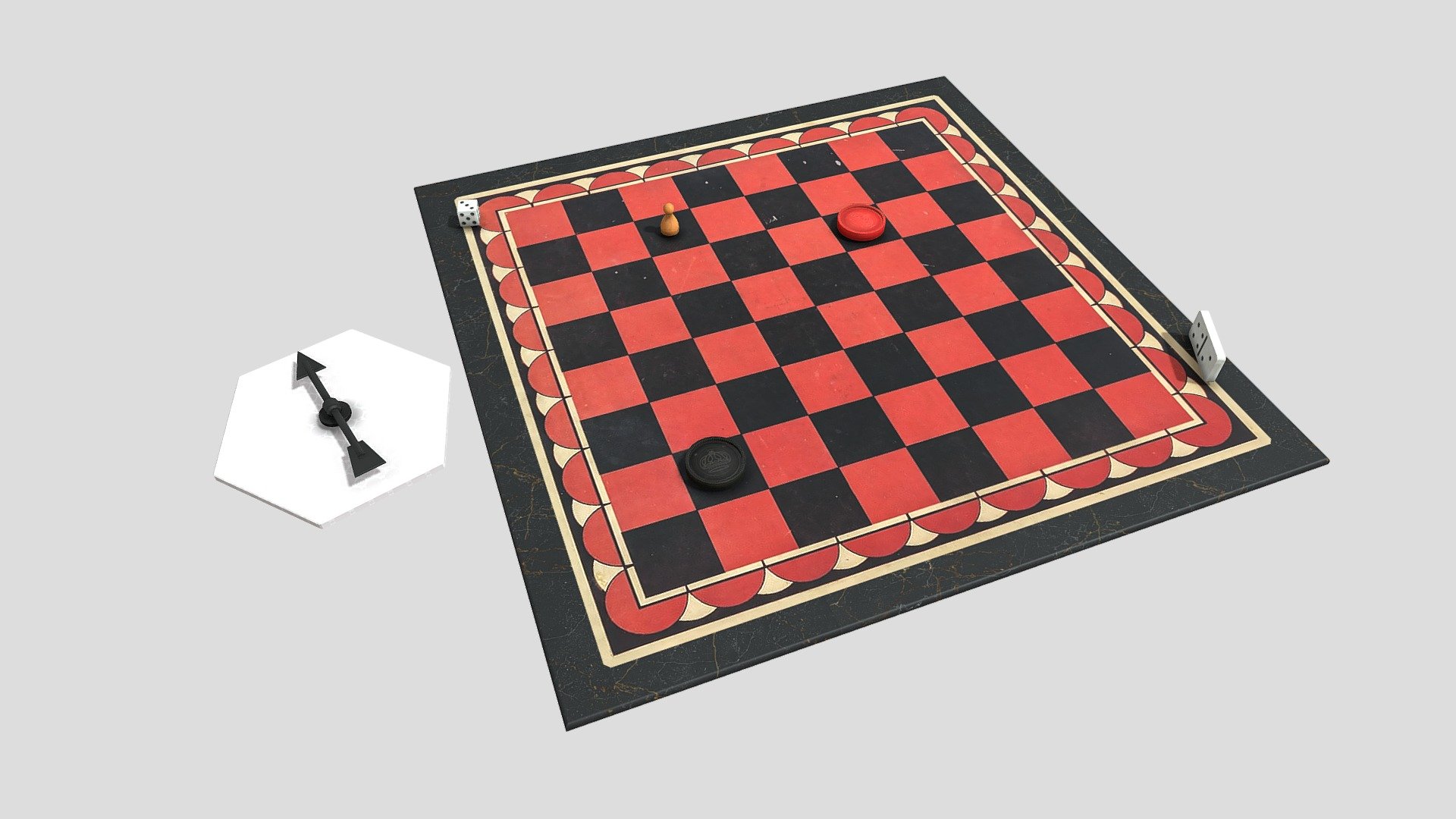 Board Game - Texture Mapping - Download Free 3D model by oliviacarter ...
