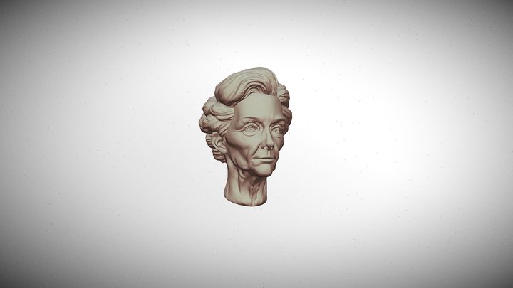 GrandmaHead 3D Model