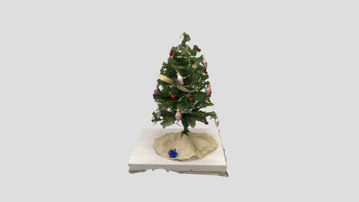 Scanned Mini Tree 3D Model