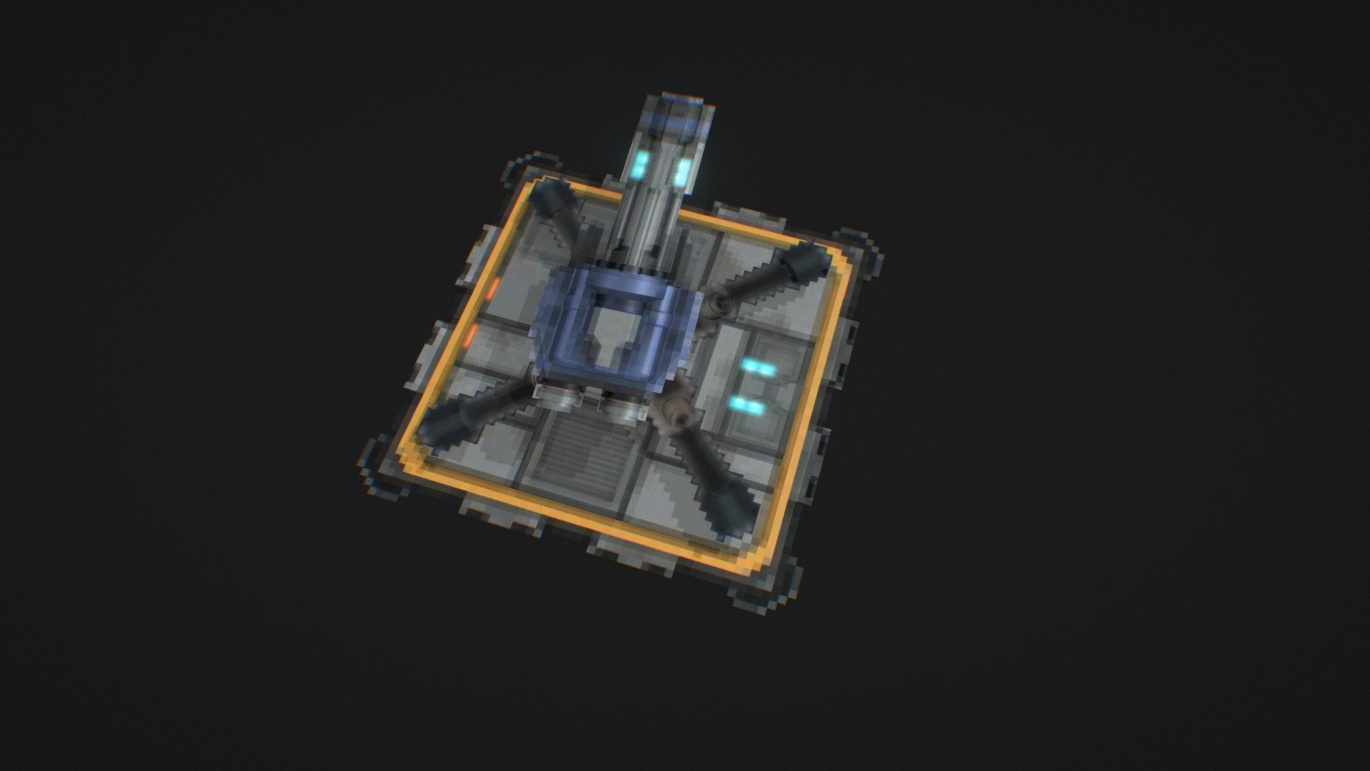 Turret PBR Texturing