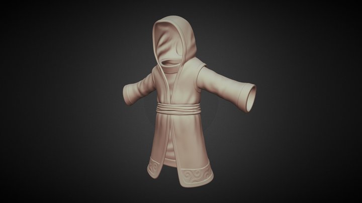 Veneficus Robe 3D Model