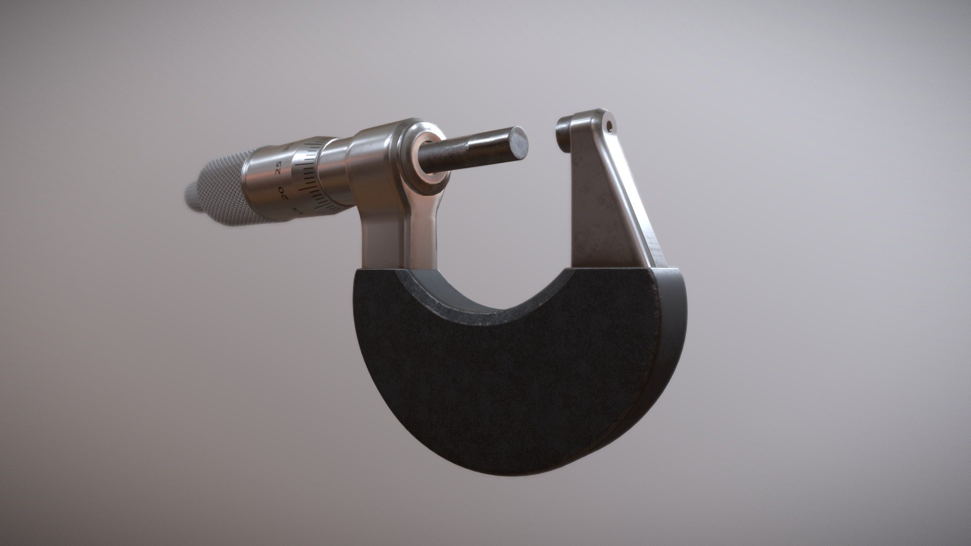 Micrometer Download Free 3D model by Darvindar [9839497] Sketchfab
