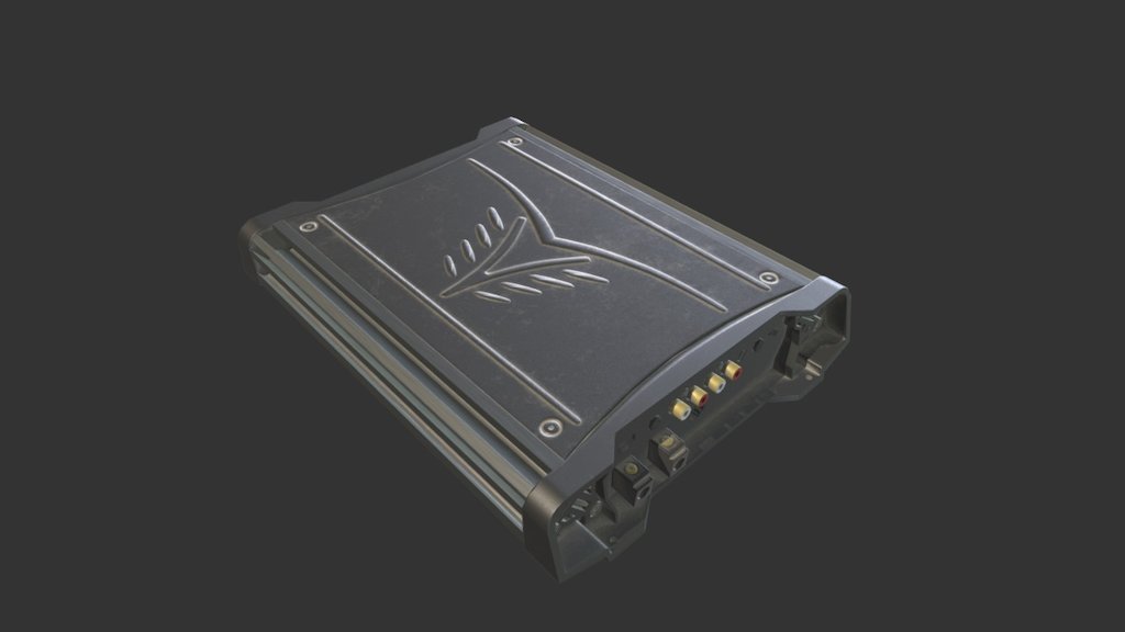 Amp_LowPoly_Textured