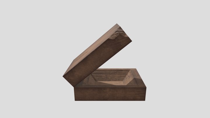 Wooden Case 3D Model