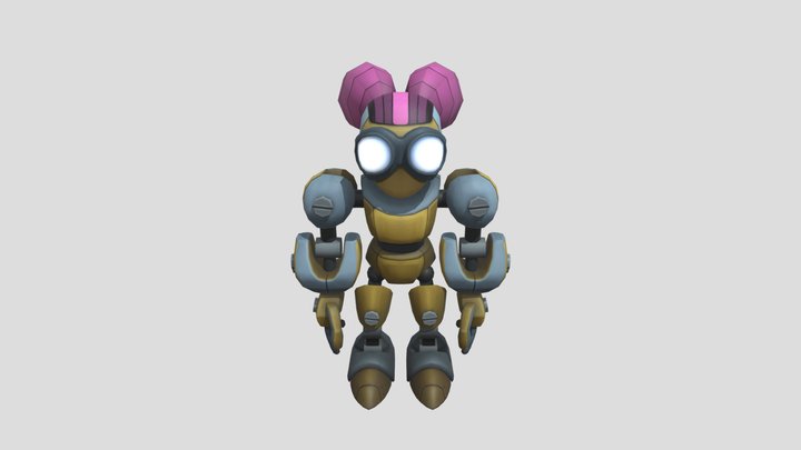 Robo Gnome 3D Model