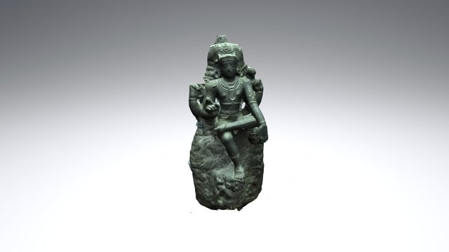 Shiva Dakshinamurti - V&A Museum, London 3D Model
