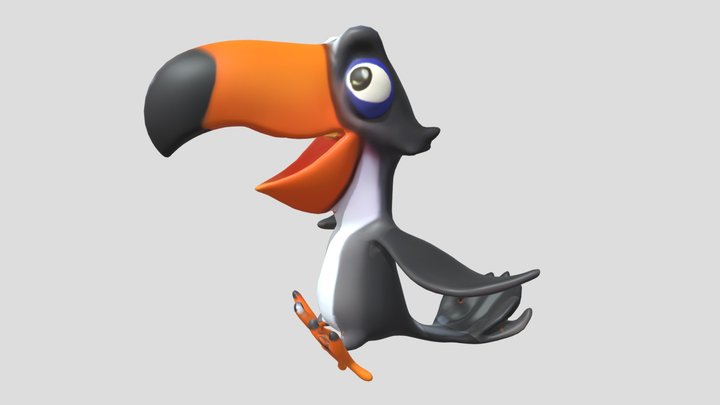 Toucan 3D Model