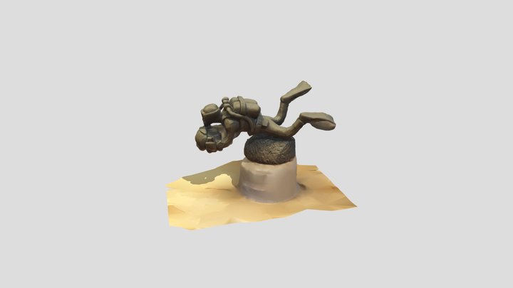 2022 Taucher3D Evaldas 3D Model