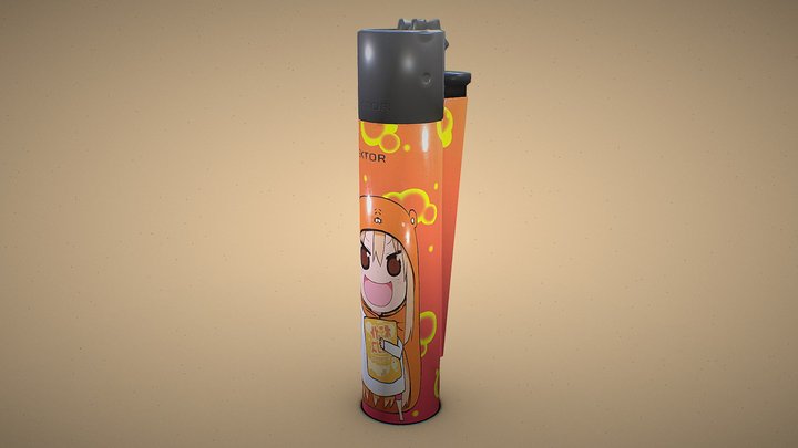 Umaru lighter 3D Model