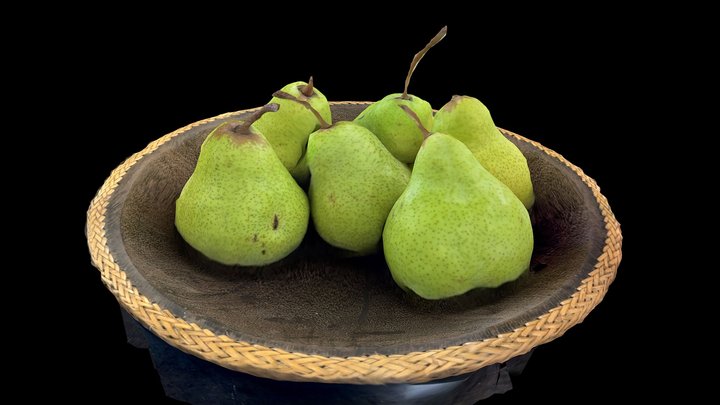 Packham Pears Bowl (Scaniverse) – Kostenloses 3D-Modell STL