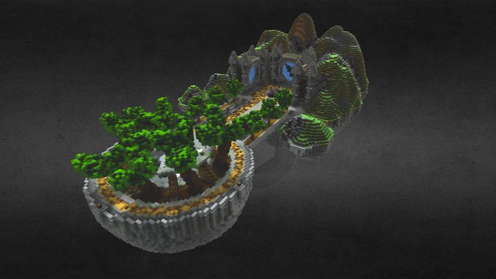 Island spawn 3D Model