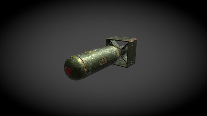 Nuclear Bomb 3D Model