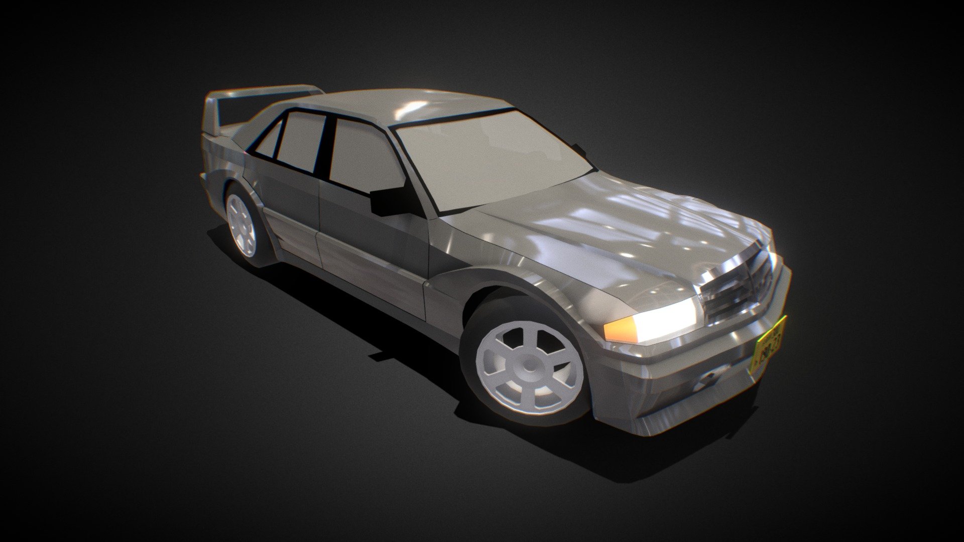 Mercedes- Benz Evolution II (190E) - Download Free 3D model by madizon  (@madizon) [983f5e1]