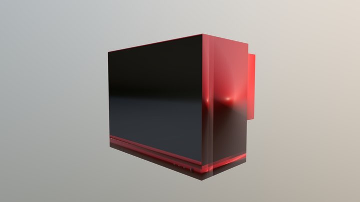 Tv CRT 3D Model