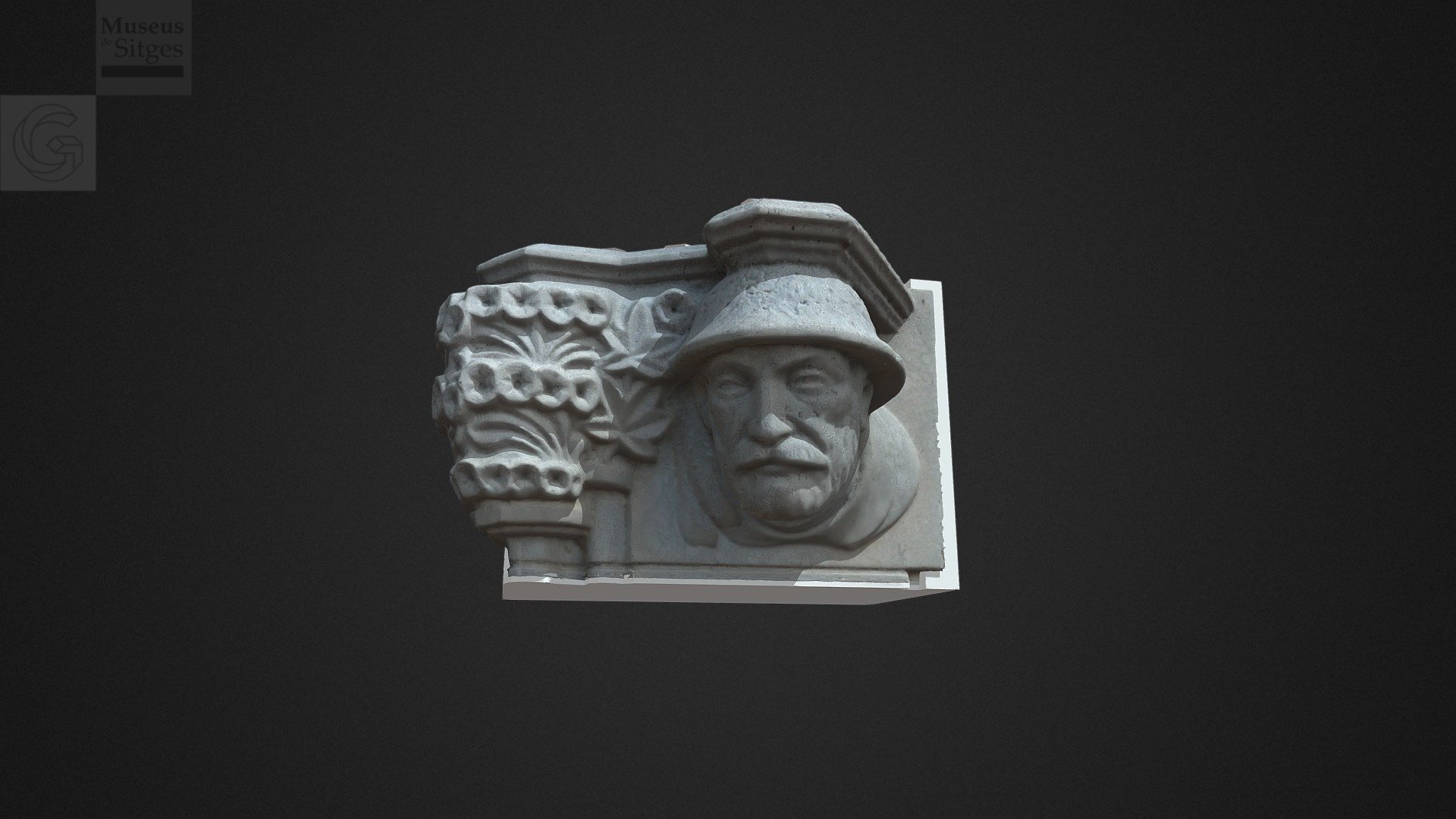L'escultor rossellonés Gustau Violet, CPS — Sketchfab embed 3D viewer
