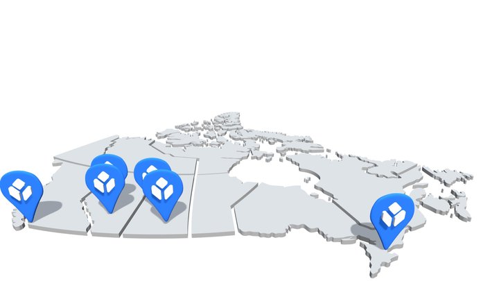 Yastech Map 3D Model