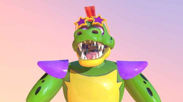 montgomery_gator_jumpscare 3D Model