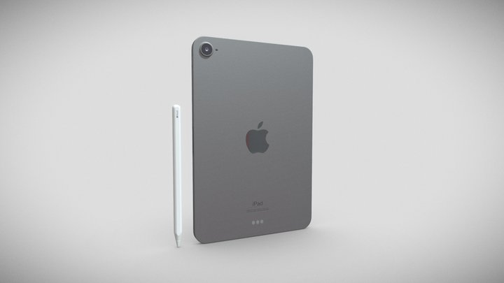 Apple iPad mini 6 all colors 3D Model