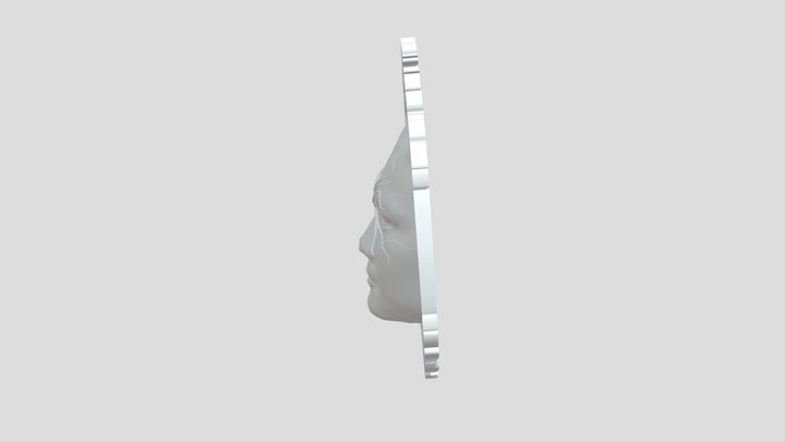 Nel Alpysbayeva Self-Portrait modified 3D Model
