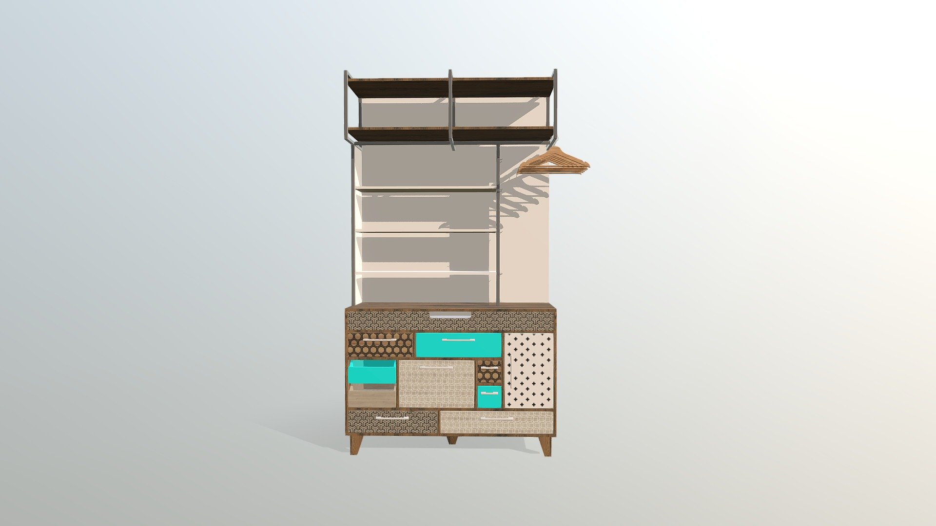 Комод - 3D model by RedKit (@redkitpro) [9842c65] - Sketchfab