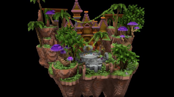 Lobby - Colorfull Town 3D Model