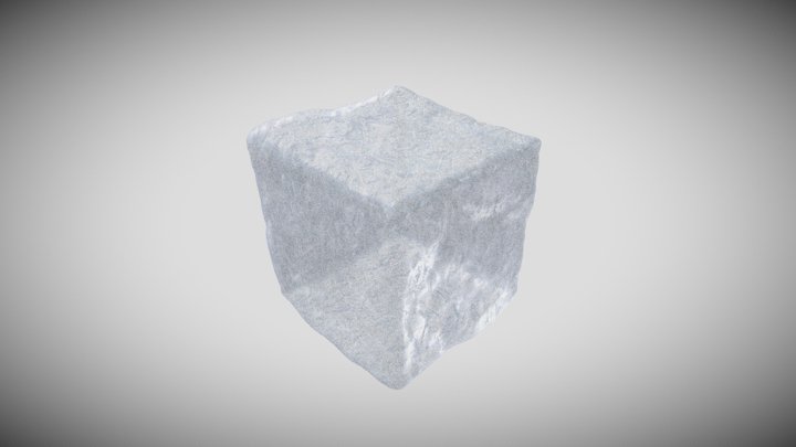 Ice Cube 3D Model