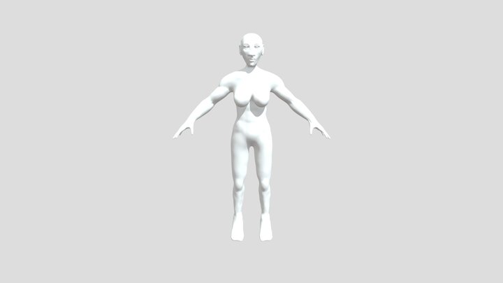 female anatomy 3D Model
