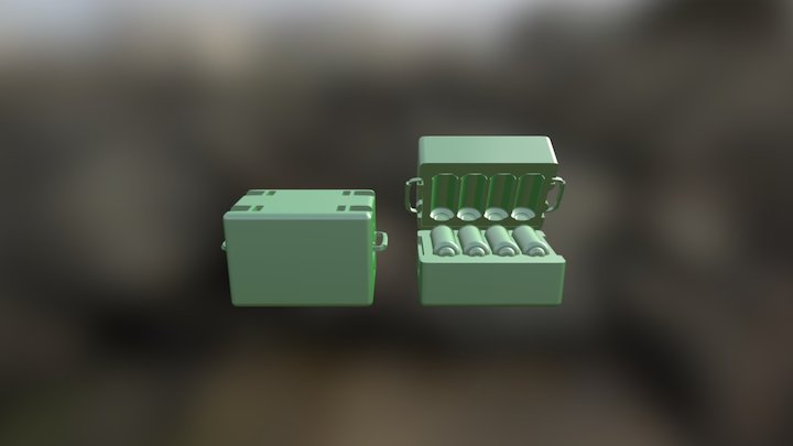 Locomotive Man Chest 3D Model