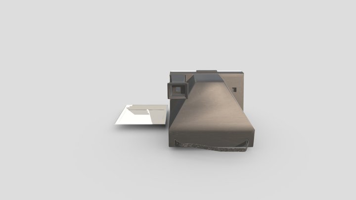 1977 Polaroid Land Camera 3D Model